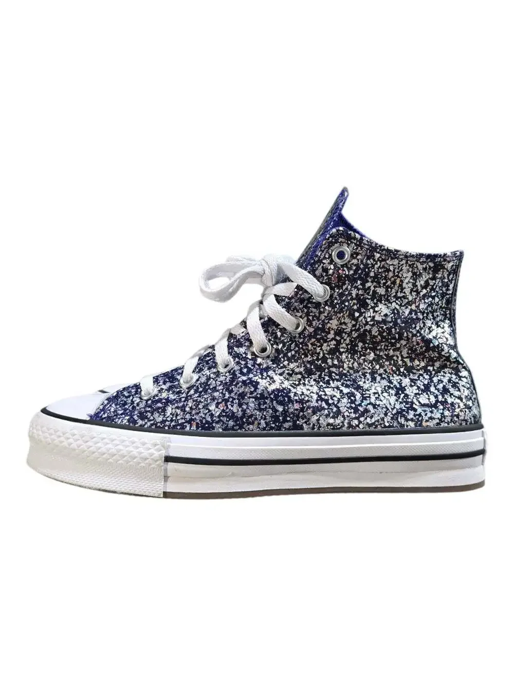 Converse Kids Chuck Taylor All Star EVA Lift Glitter High Tops Size 5.5